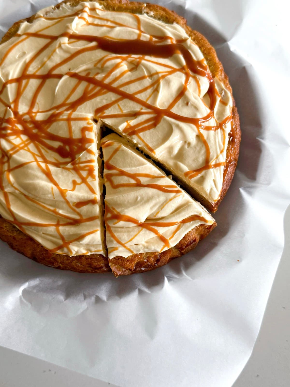 Salted Caramel Pumpkin Cake