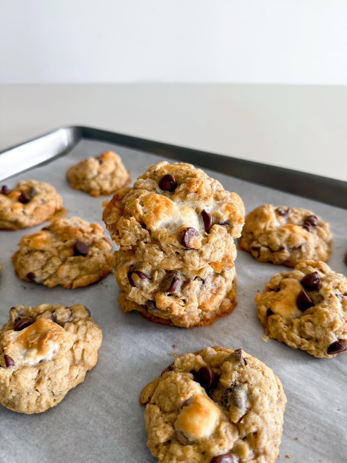 S’mores Oatmeal Cookies