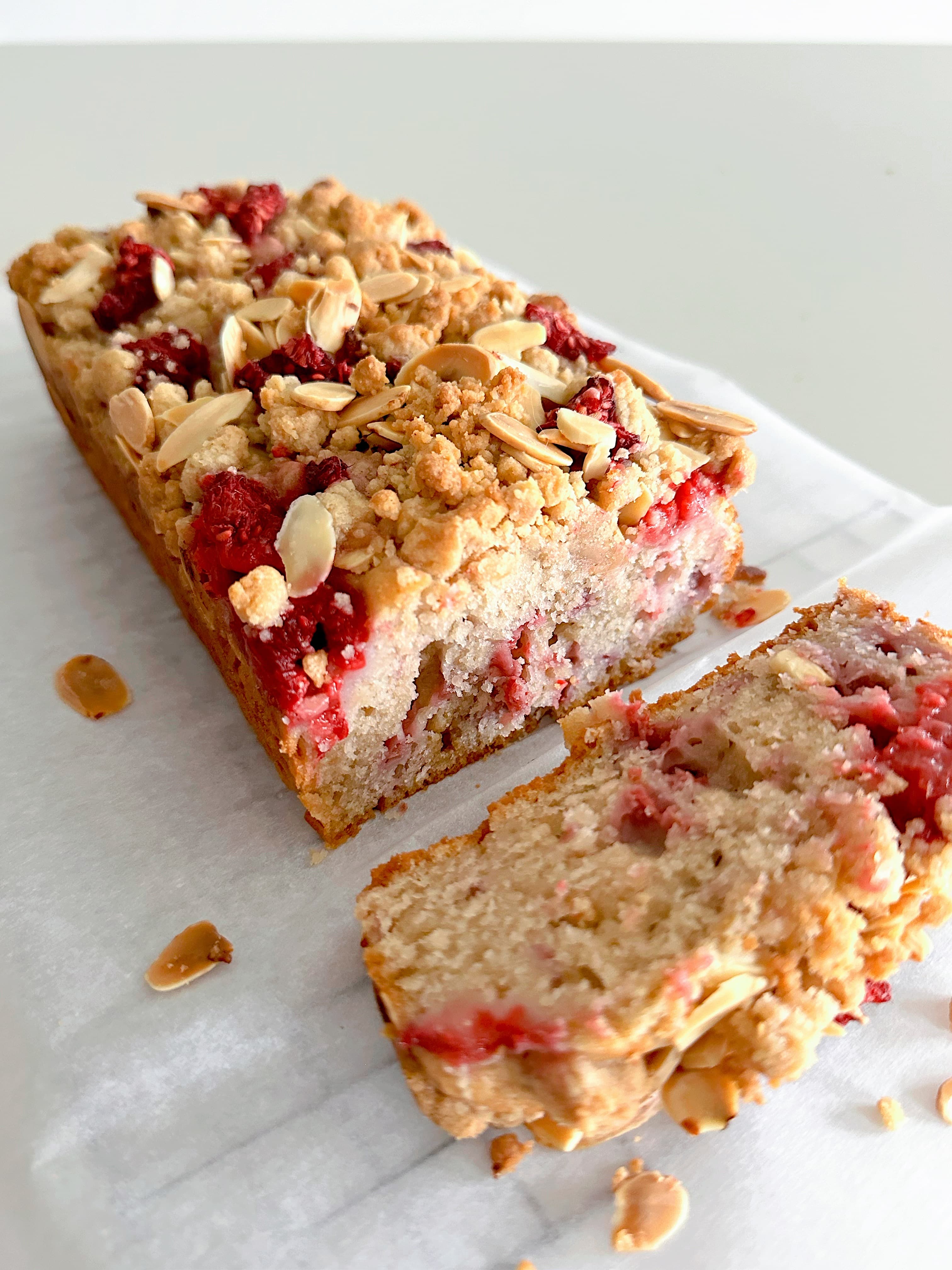 Raspberry Almond Coffee Cake