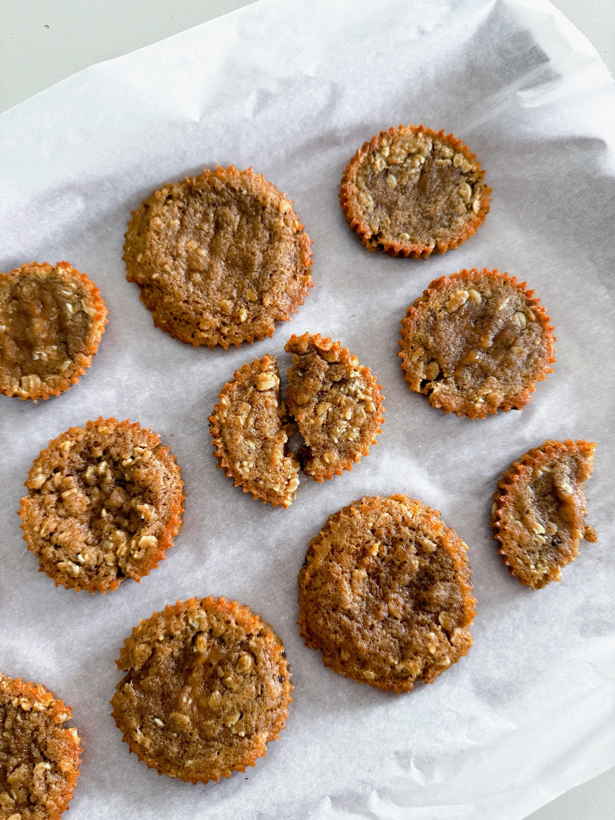 Banana Bread Oatmeal Cookies