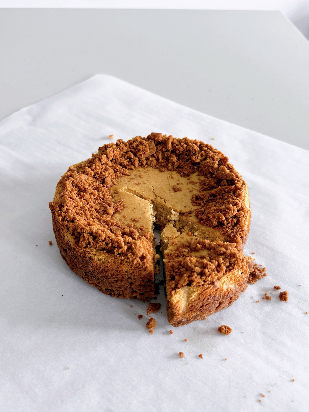 Biscoff Pumpkin Cheesecake