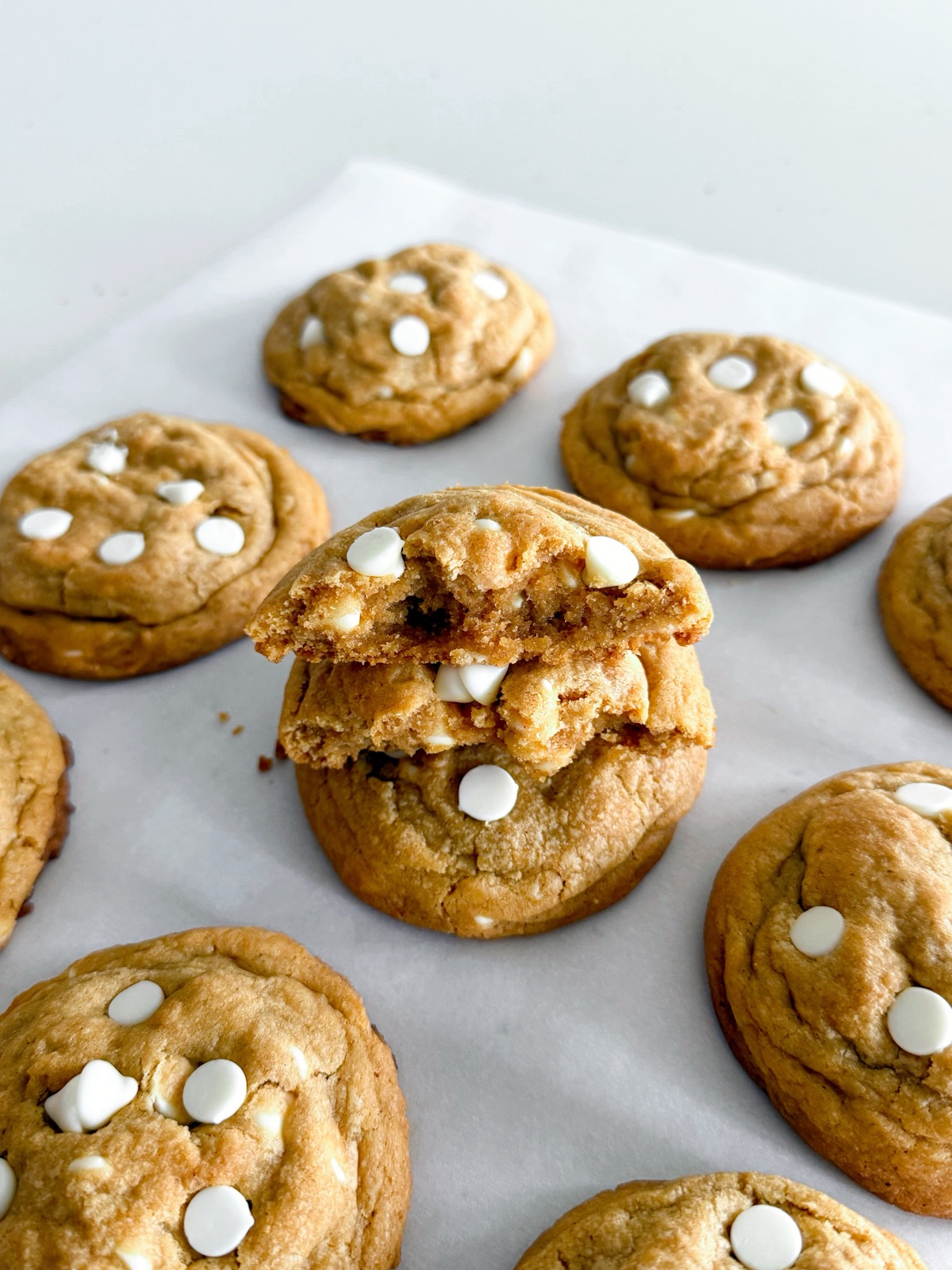 Brown Butter White Chocolate Pumpkin Cookies