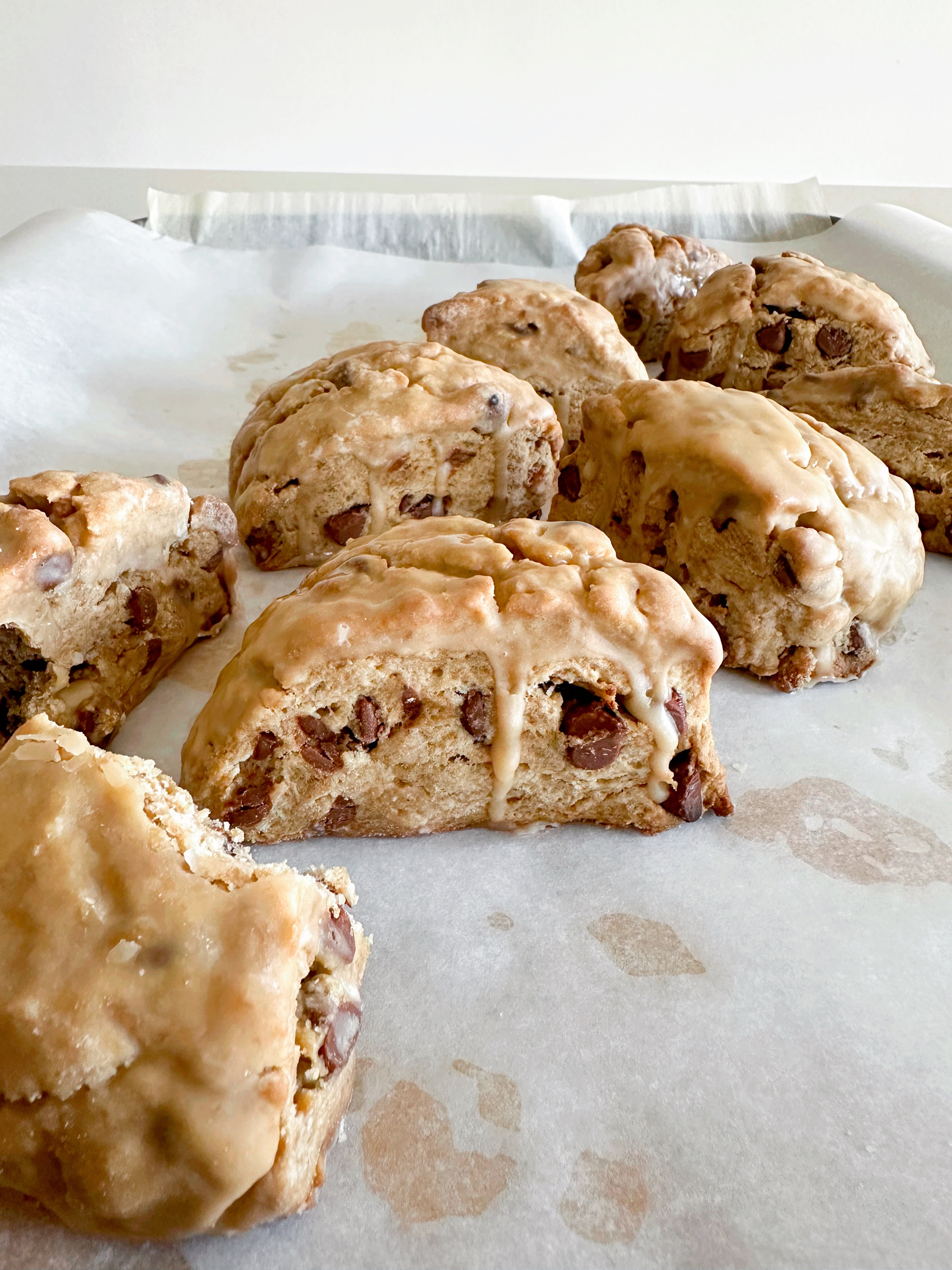 Chocolate Chip Espresso Scones