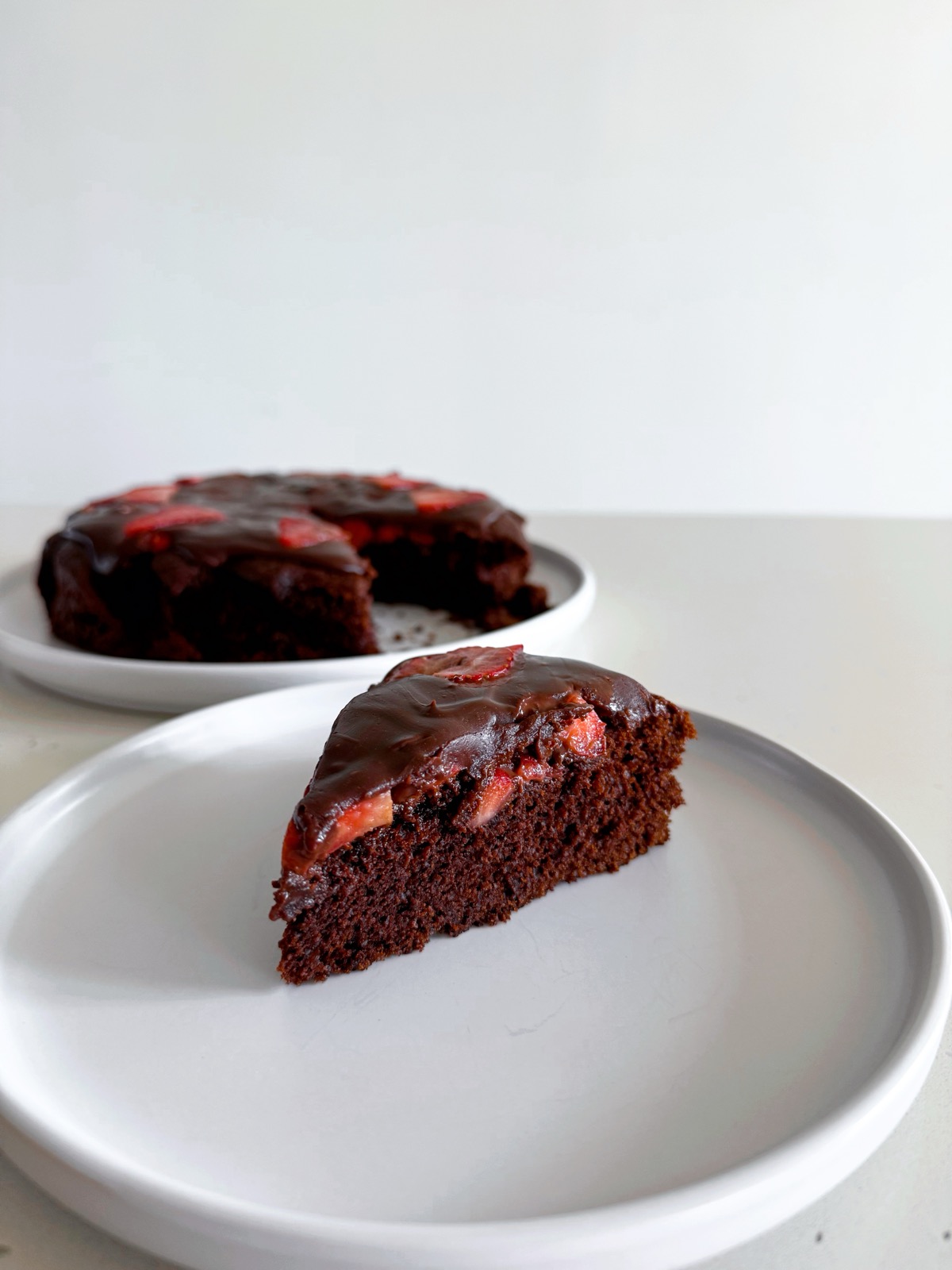 Chocolate Covered Strawberry Cake