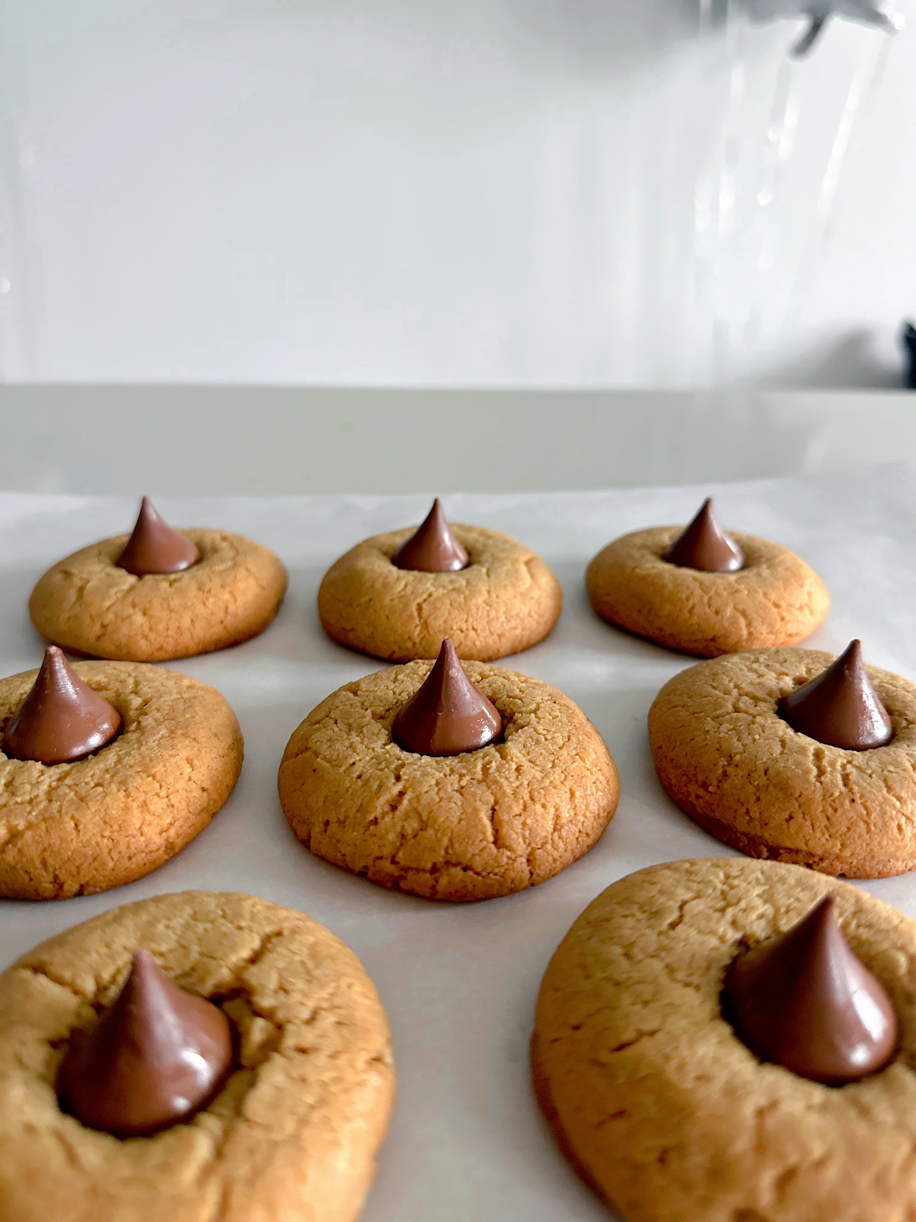 Peanut Butter Blossom Cookies