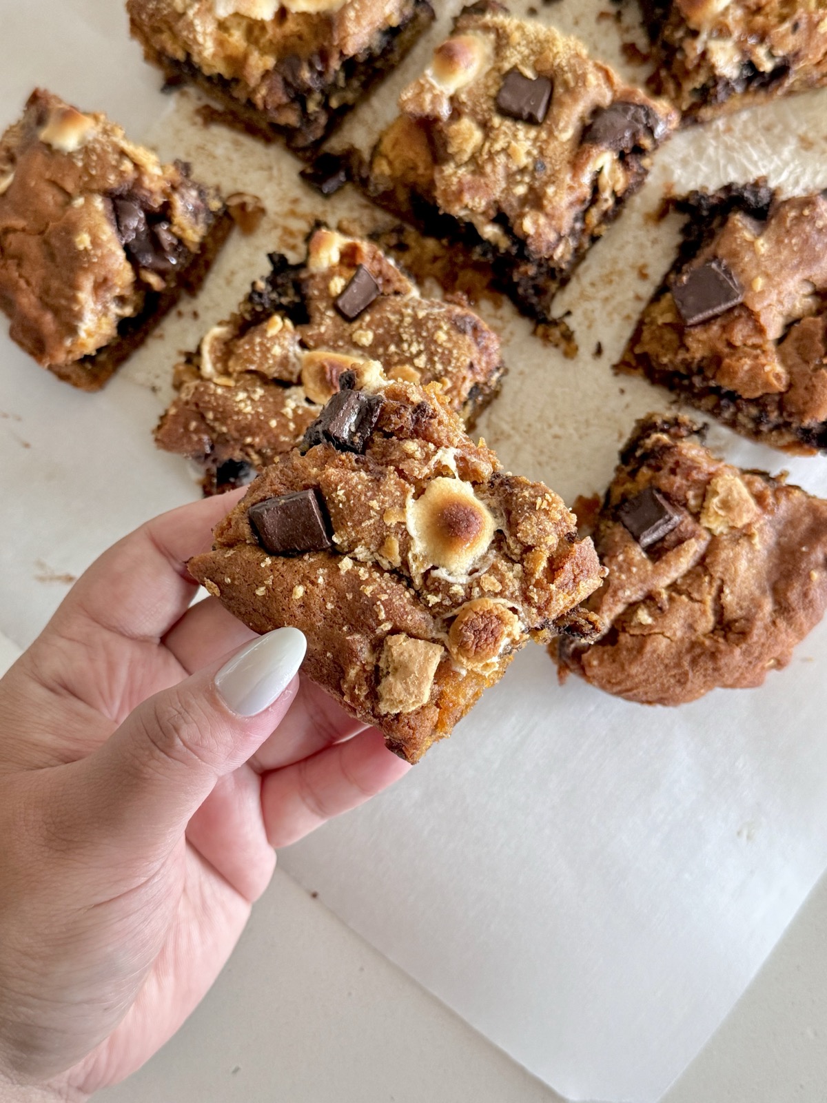 Pumpkin S’mores Bars