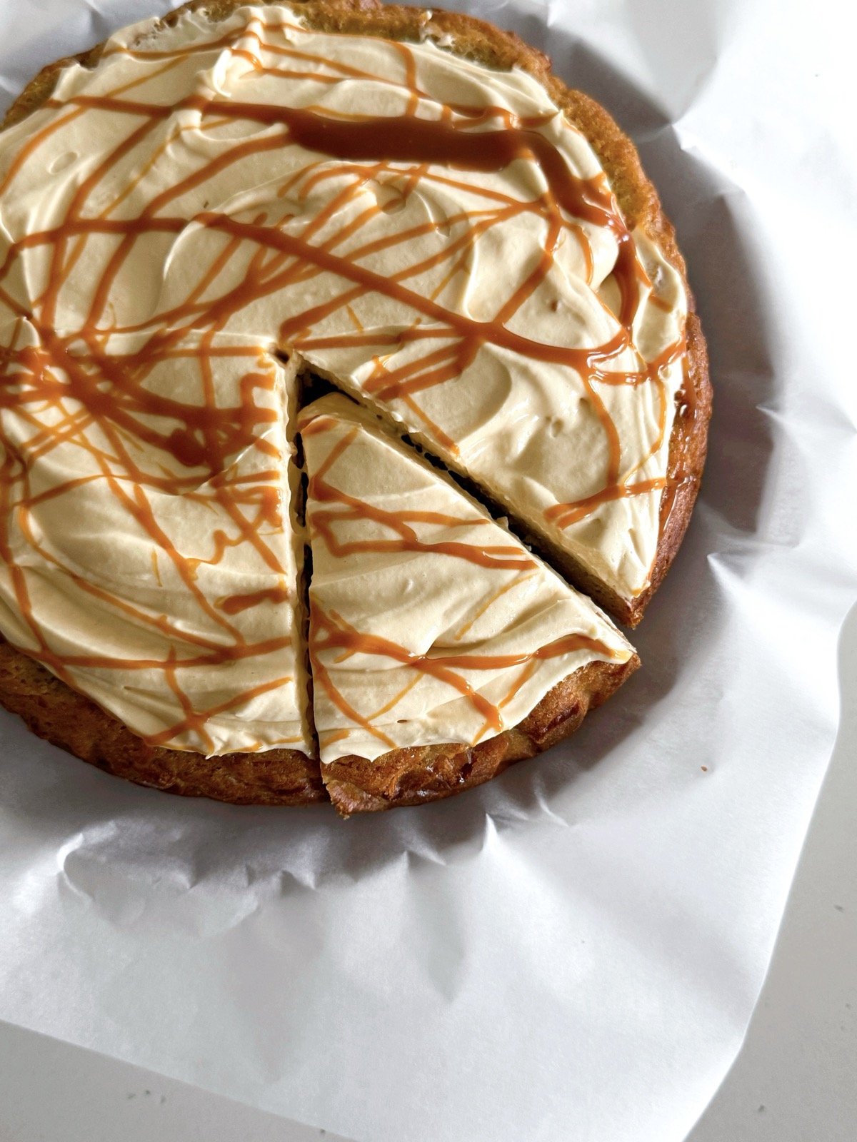 Salted Caramel Pumpkin Cake