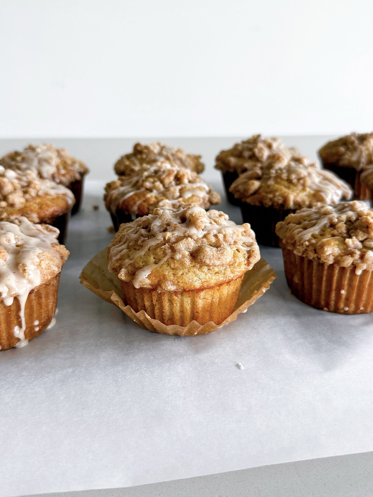 Salted Maple Banana Muffins