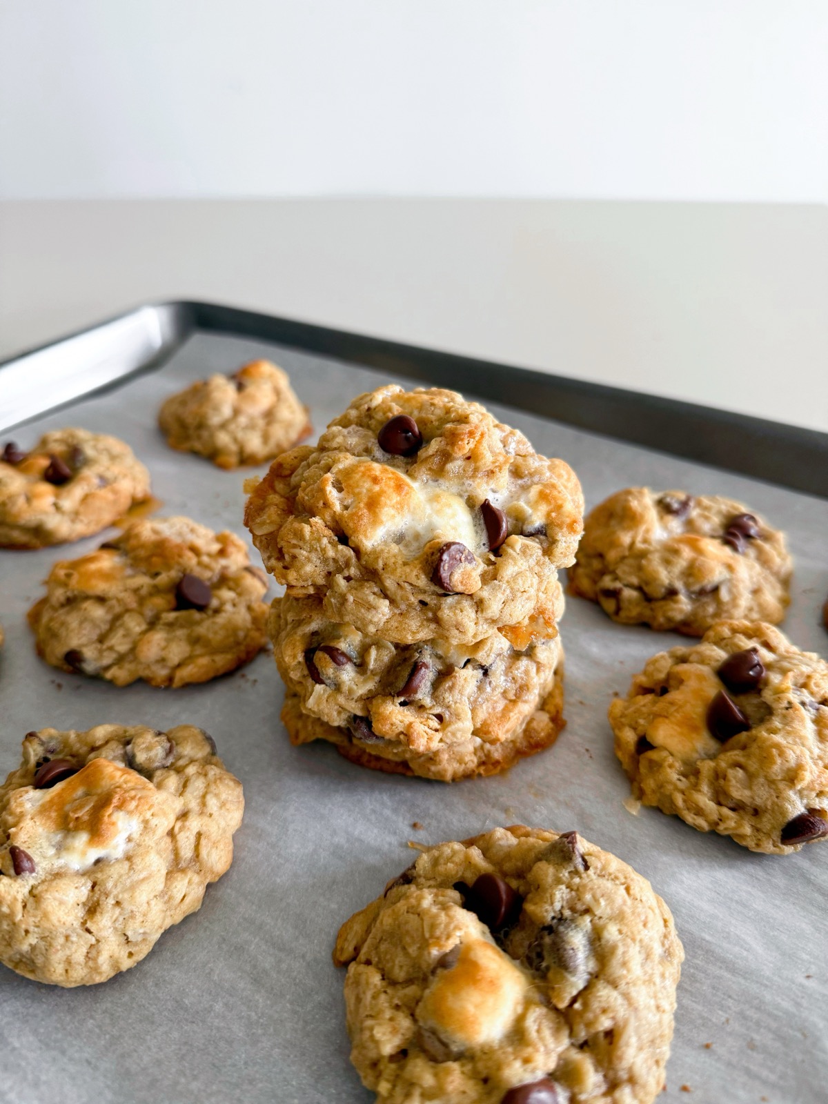 S’mores Oatmeal Cookies