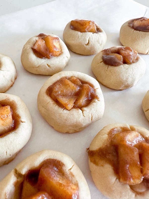 Apple Pie Thumbprint Cookies