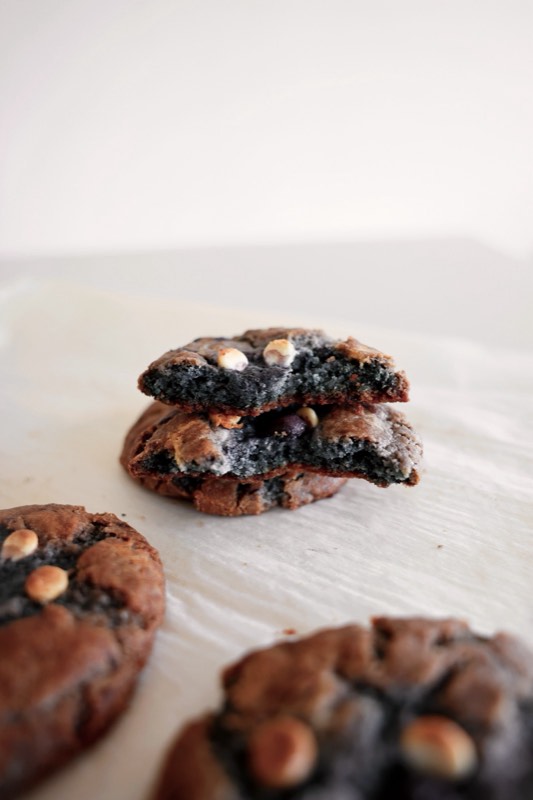 Blueberry White Chocolate Cookies