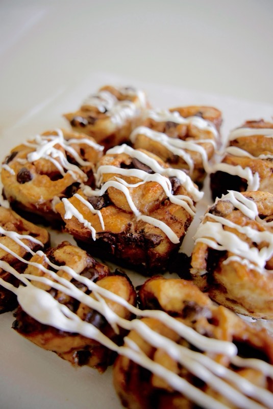 Chocolate Chip Cinnamon Rolls