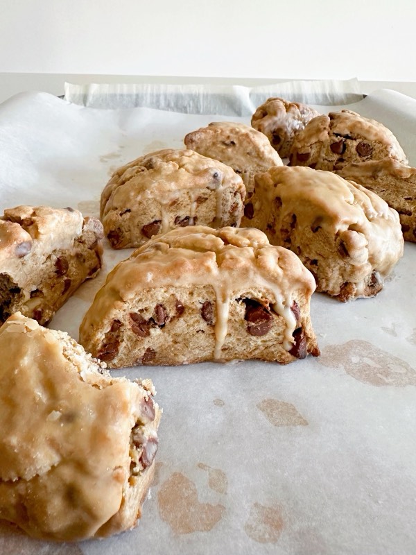 Chocolate Chip Espresso Scones