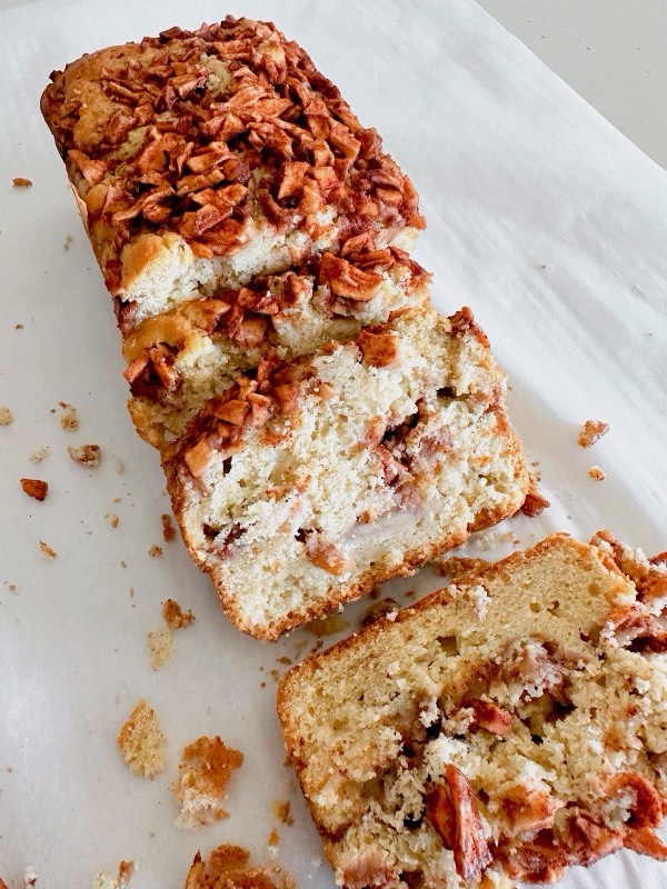 Maple Apple Fritter Bread