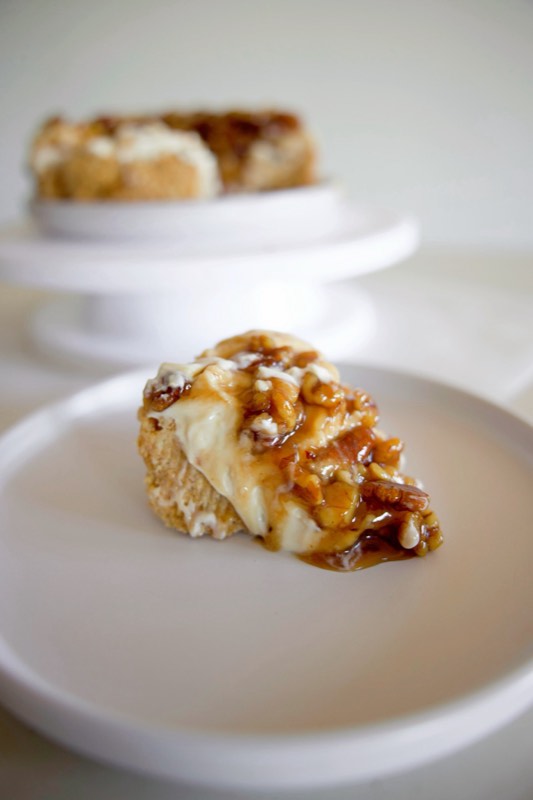 No Bake Pecan Pie Cheesecake