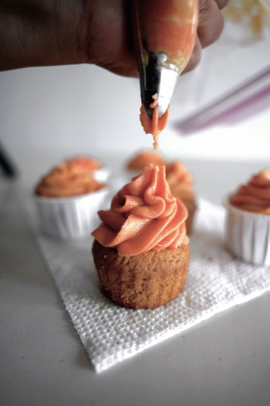 Vegan Pumpkin Spice Buttercream Frosting